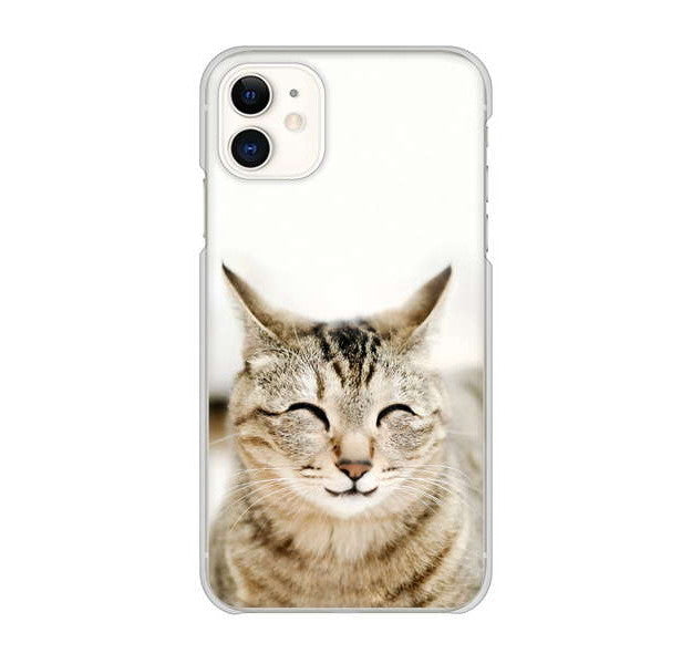 iPhone 11 高画質仕上げ 背面印刷 ハードケース 【VA801 笑福ねこ】