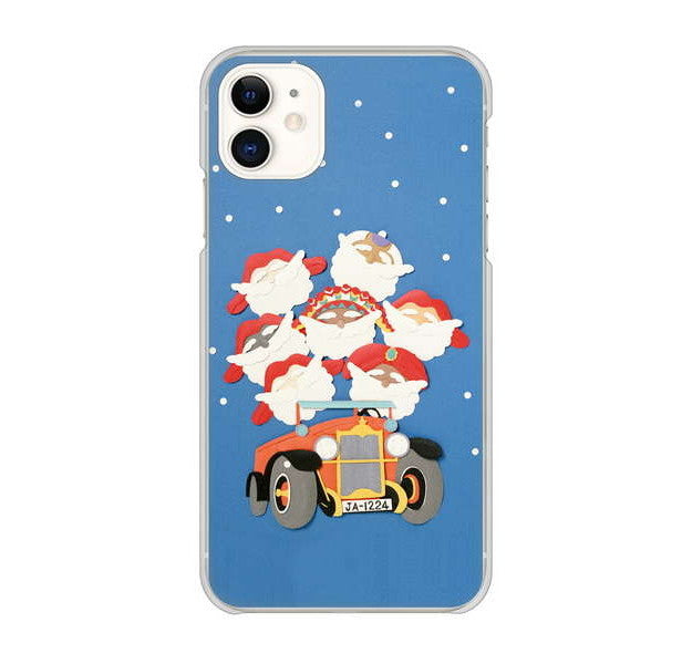 iPhone 11 高画質仕上げ 背面印刷 ハードケース クリスマス