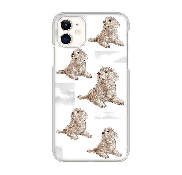 iPhone 11 高画質仕上げ 背面印刷 ハードケース ラブラドールレトリバー