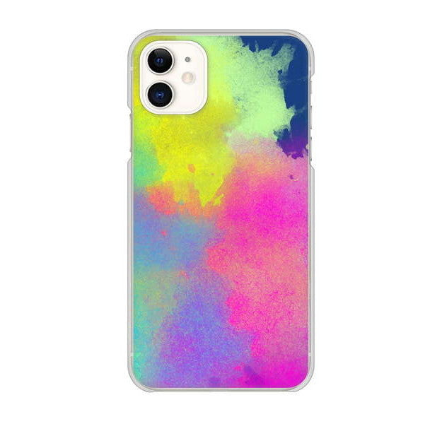 iPhone 11 高画質仕上げ 背面印刷 ハードケース パステルアート