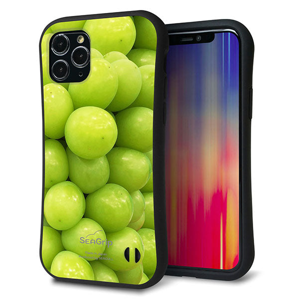 iPhone11 Pro スマホケース 「SEA Grip」 グリップケース Sライン 【MA880 マスカット】 UV印刷