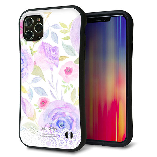 iPhone11 Pro Max スマホケース 「SEA Grip」 グリップケース Sライン 【SC946 ドゥ・パフューム4】 UV印刷