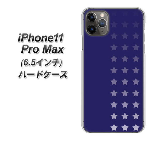 iPhone11 Pro Max (6.5インチ) 高画質仕上げ 背面印刷 ハードケース【IB911 スターライン】