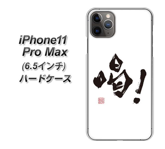 iPhone11 Pro Max (6.5インチ) 高画質仕上げ 背面印刷 ハードケース【OE845 喝!】