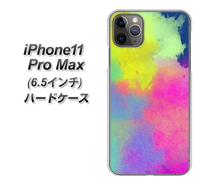 iPhone11 Pro Max (6.5インチ) 高画質仕上げ 背面印刷 ハードケース【YJ294 デザイン色彩】