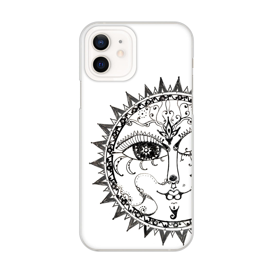 iPhone12 高画質仕上げ 背面印刷 ハードケース 【207 太陽神】