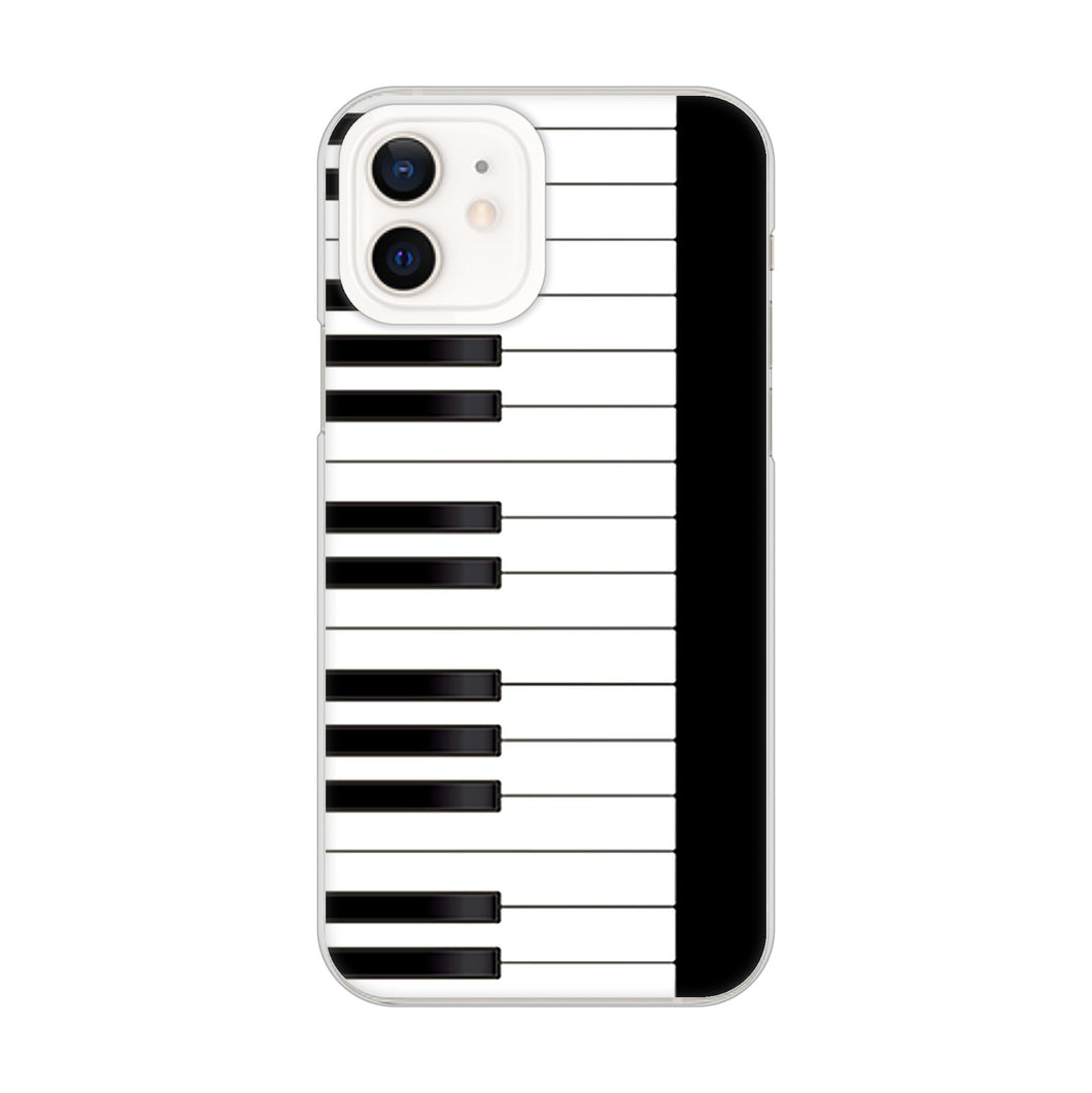 iPhone12 高画質仕上げ 背面印刷 ハードケース ピアノ