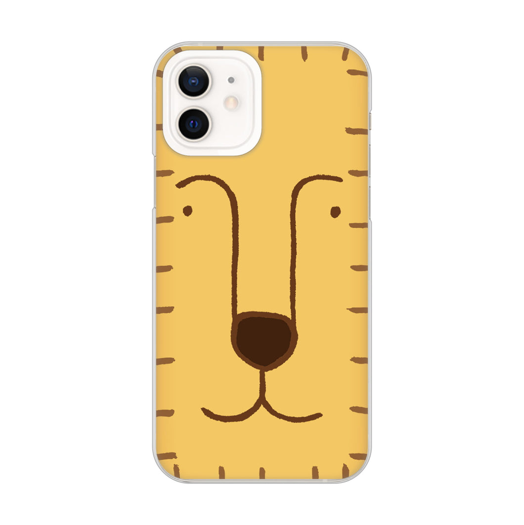 iPhone12 高画質仕上げ 背面印刷 ハードケース ドアップアニマル