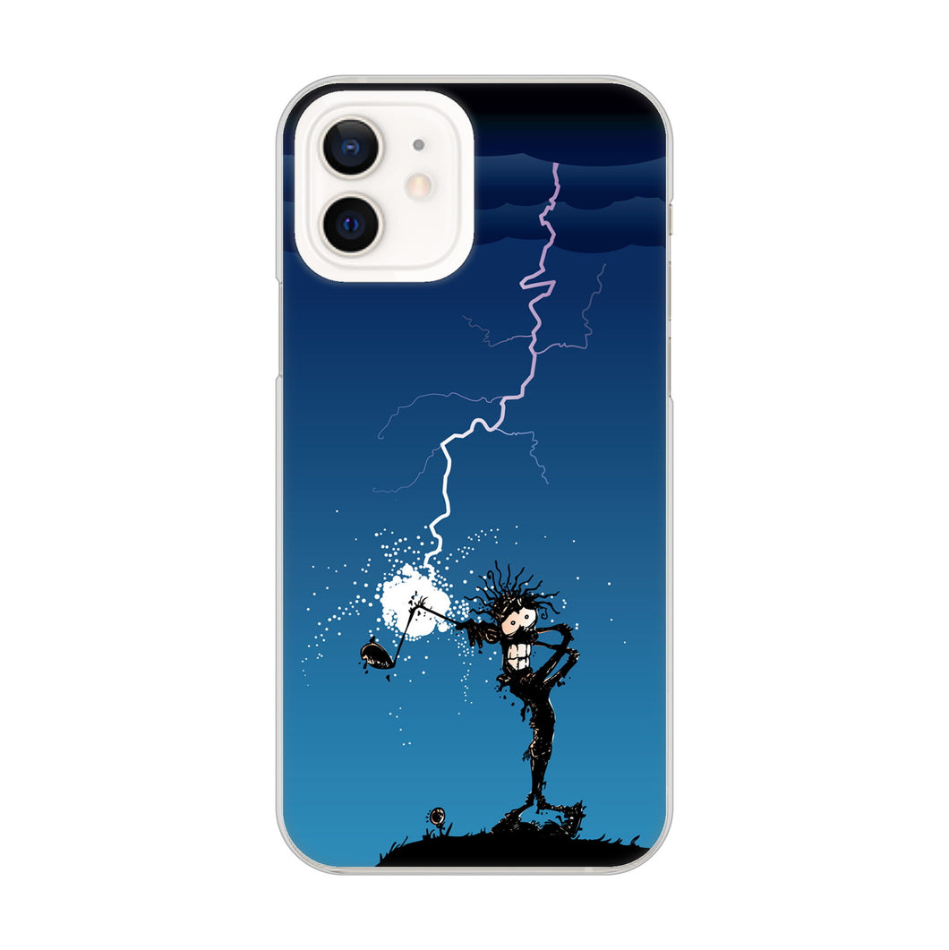 iPhone12 高画質仕上げ 背面印刷 ハードケース 【417 ゴルファーの苦難】