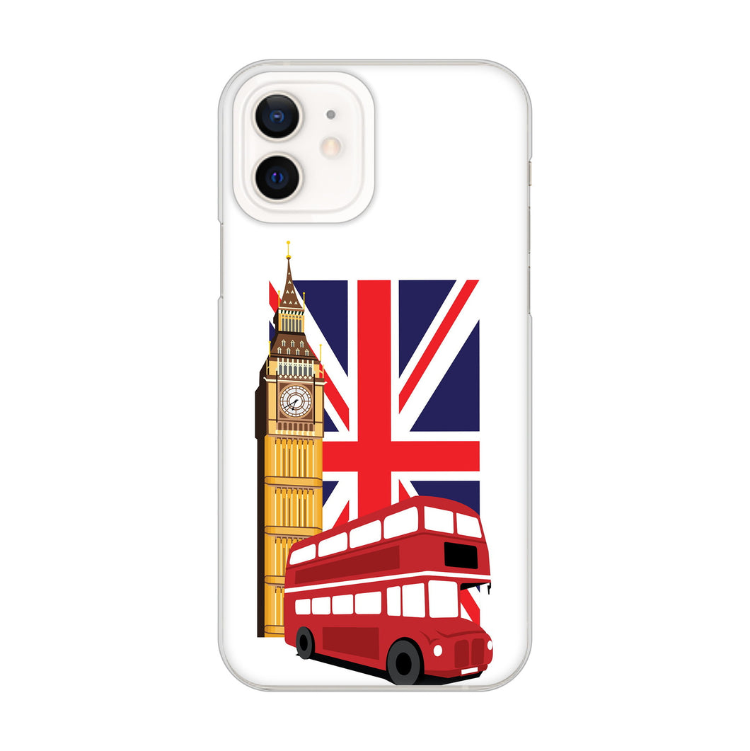 iPhone12 高画質仕上げ 背面印刷 ハードケース イギリスの風景