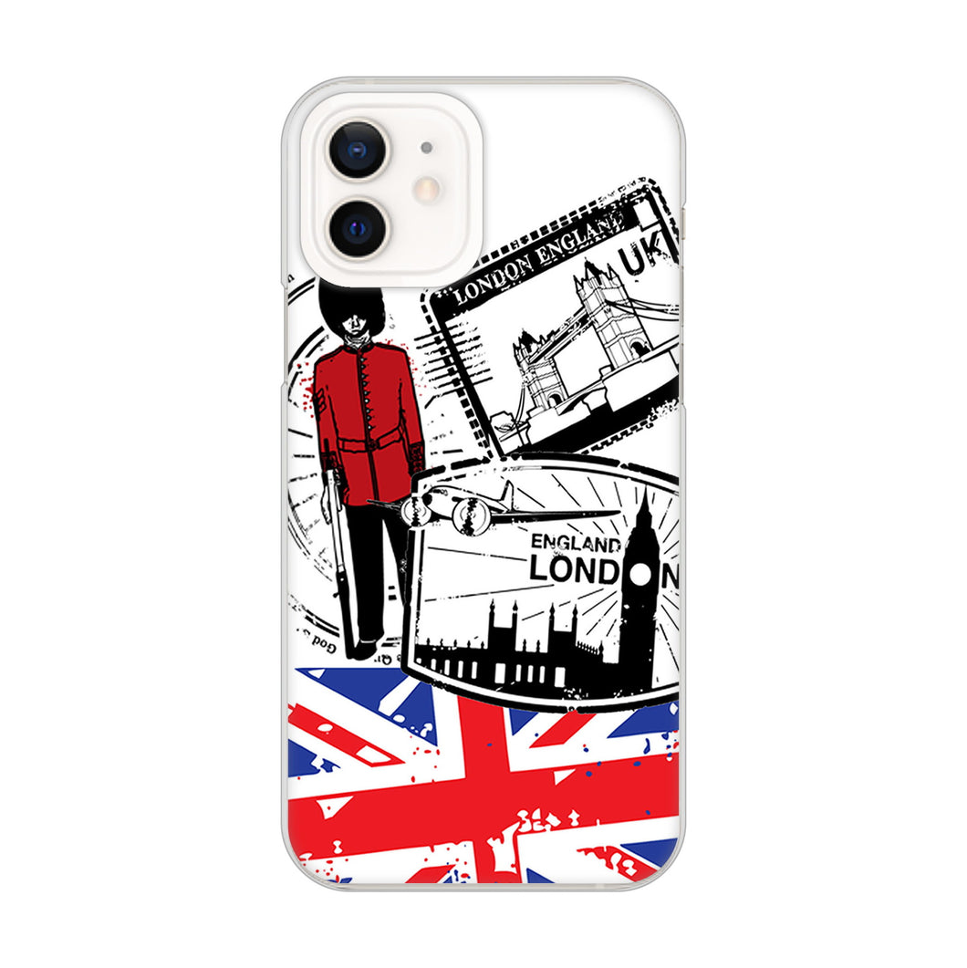 iPhone12 高画質仕上げ 背面印刷 ハードケース イギリスの風景