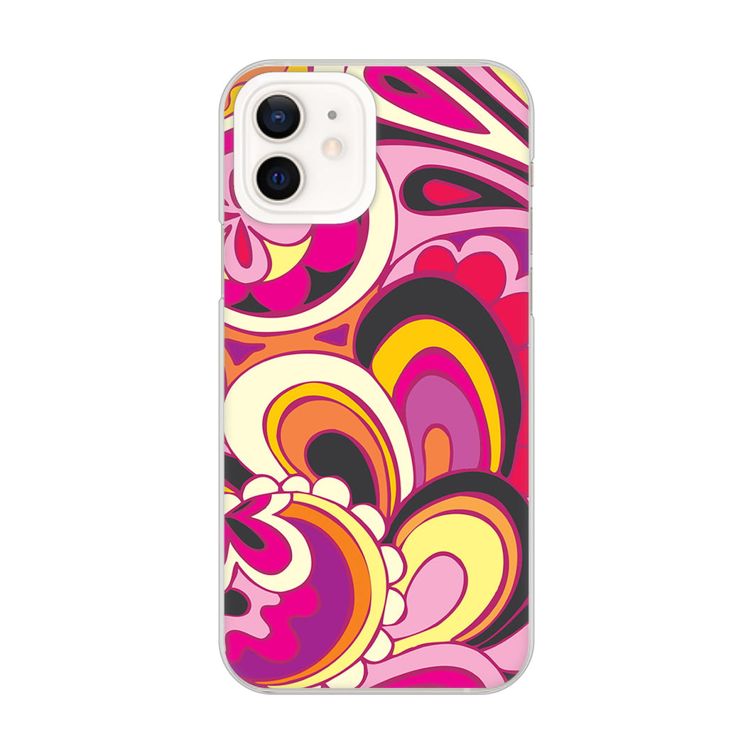 iPhone12 高画質仕上げ 背面印刷 ハードケース 【586 ブローアップカラー】