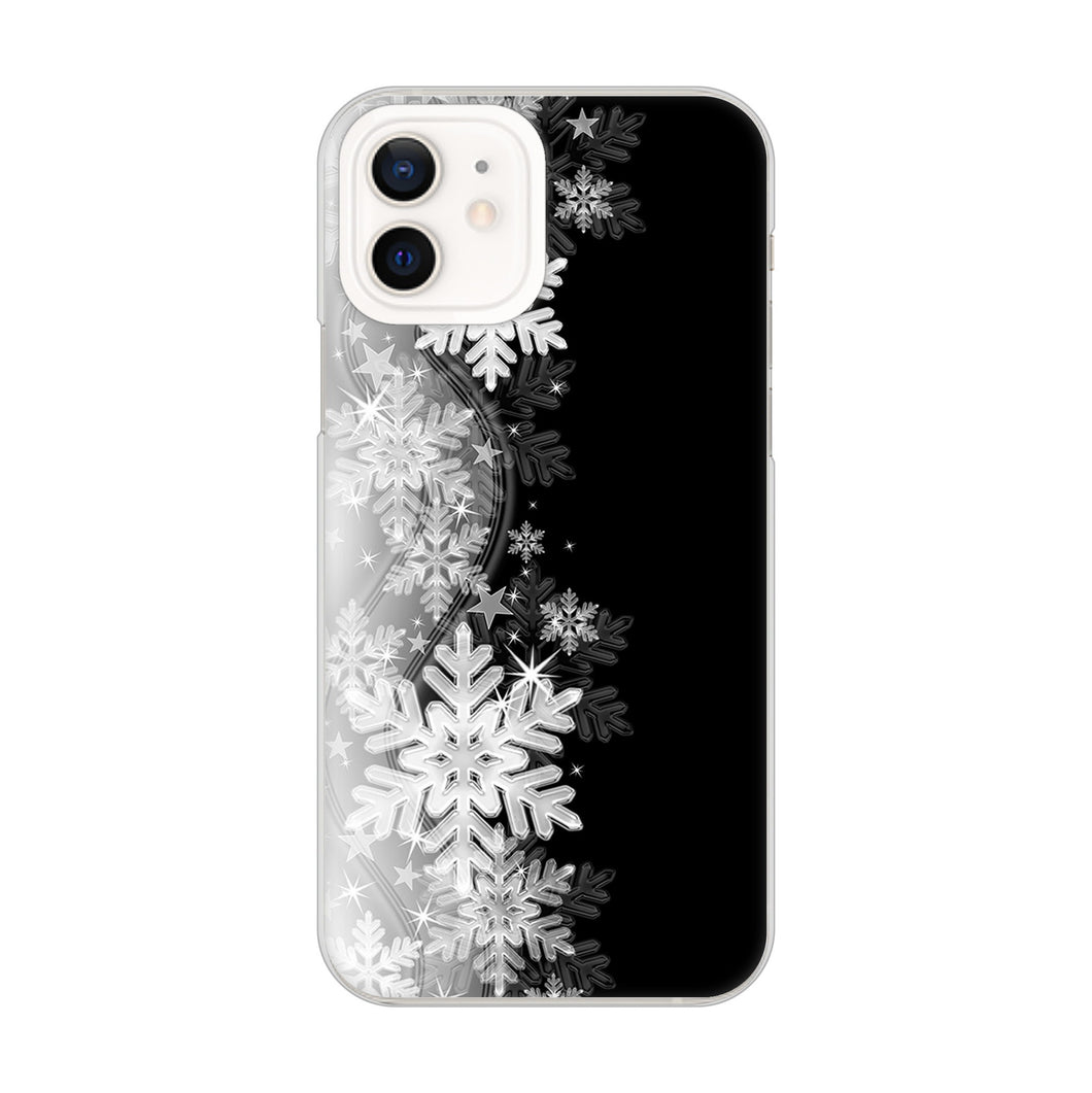 iPhone12 高画質仕上げ 背面印刷 ハードケース 【603 白銀と闇】