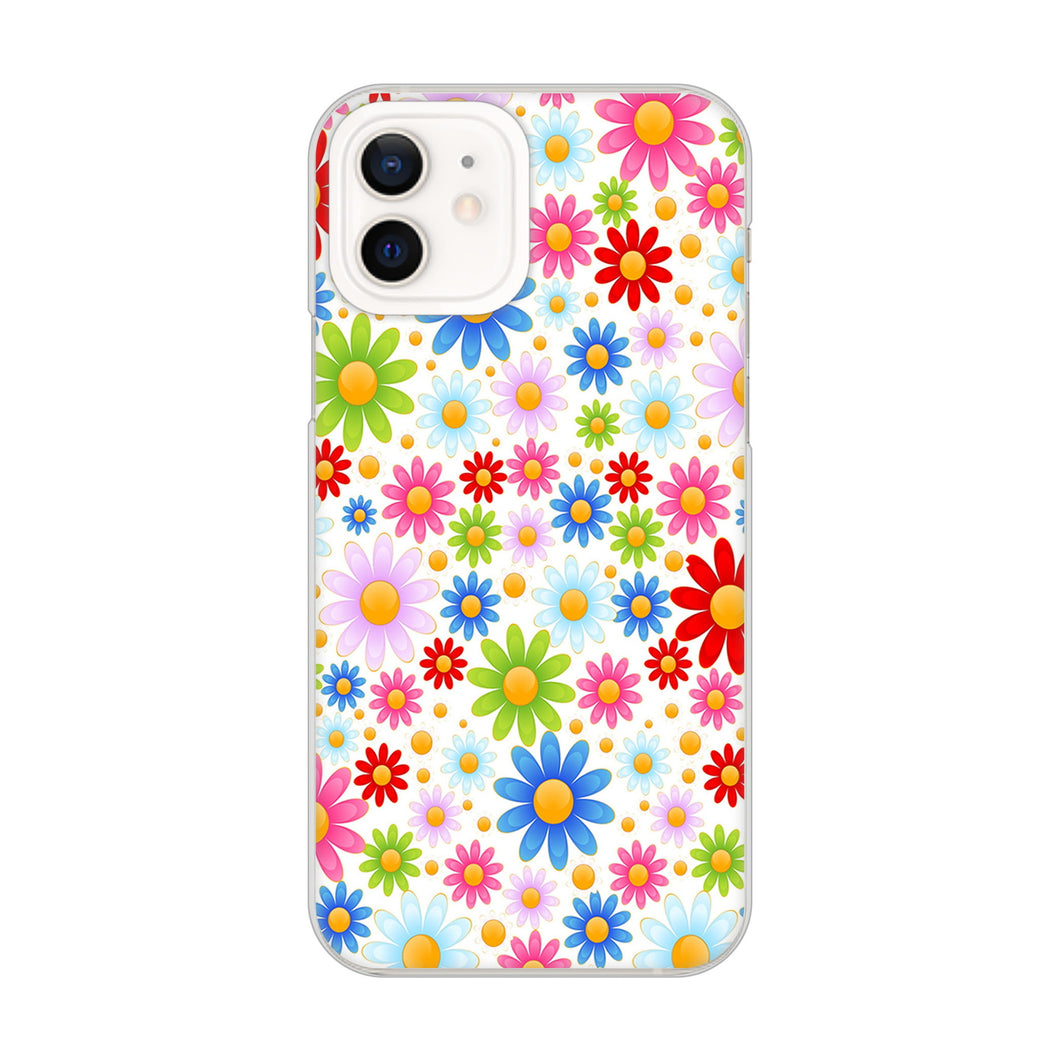 iPhone12 高画質仕上げ 背面印刷 ハードケース リバティプリント