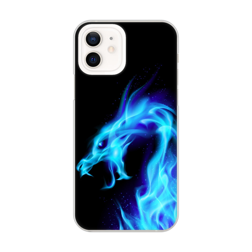 iPhone12 高画質仕上げ 背面印刷 ハードケース ドラゴン