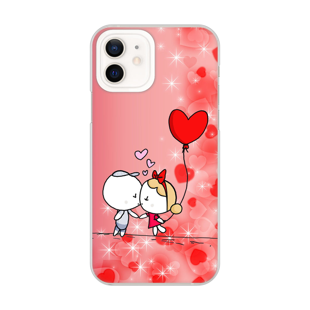 iPhone12 高画質仕上げ 背面印刷 ハードケース カップル