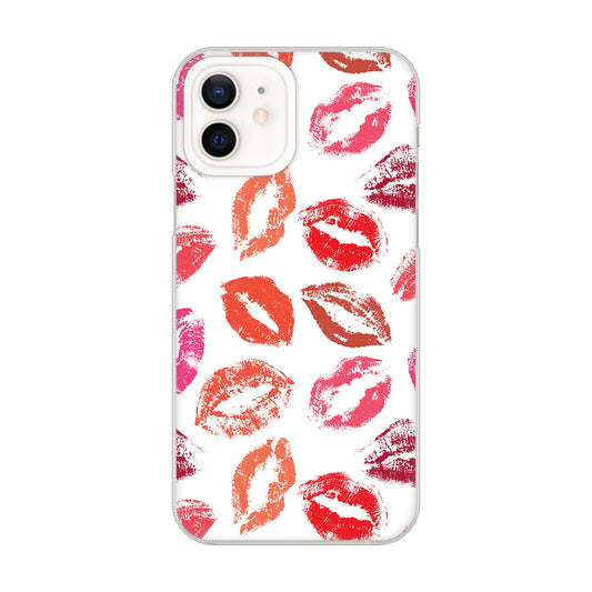 iPhone12 高画質仕上げ 背面印刷 ハードケース 【734 キスkissキス】
