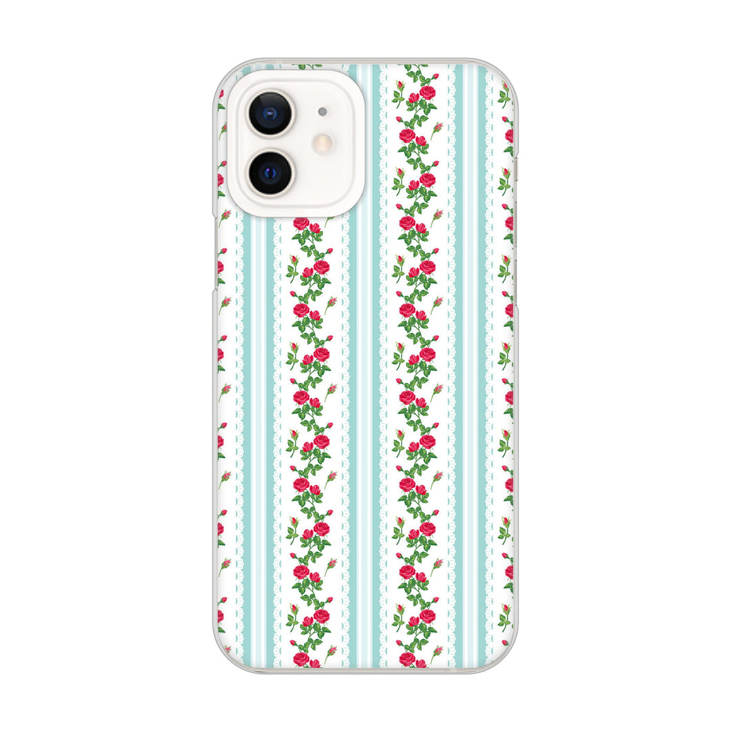 iPhone12 高画質仕上げ 背面印刷 ハードケース イングリッシュガーデン