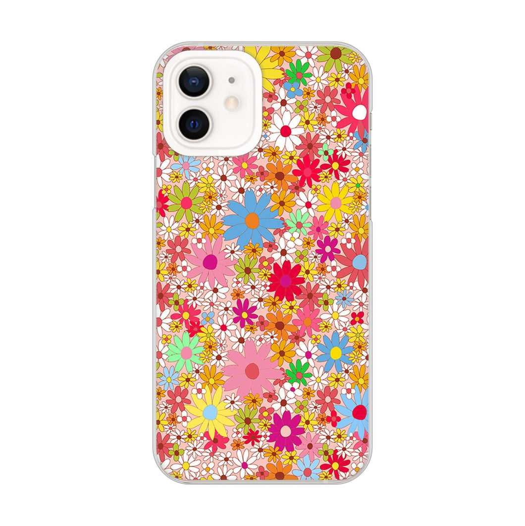 iPhone12 高画質仕上げ 背面印刷 ハードケース リバティプリント