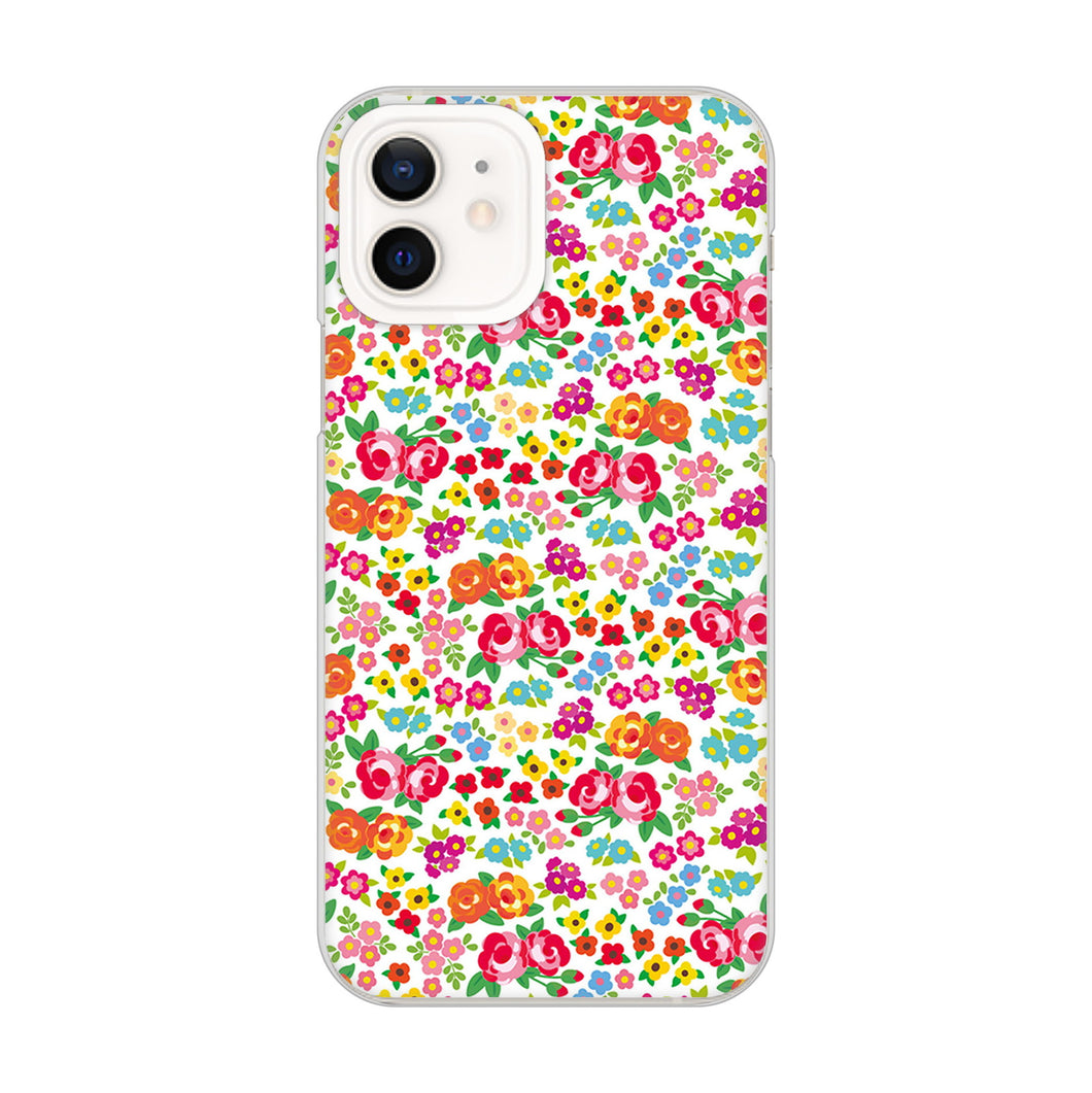 iPhone12 高画質仕上げ 背面印刷 ハードケース リバティプリント