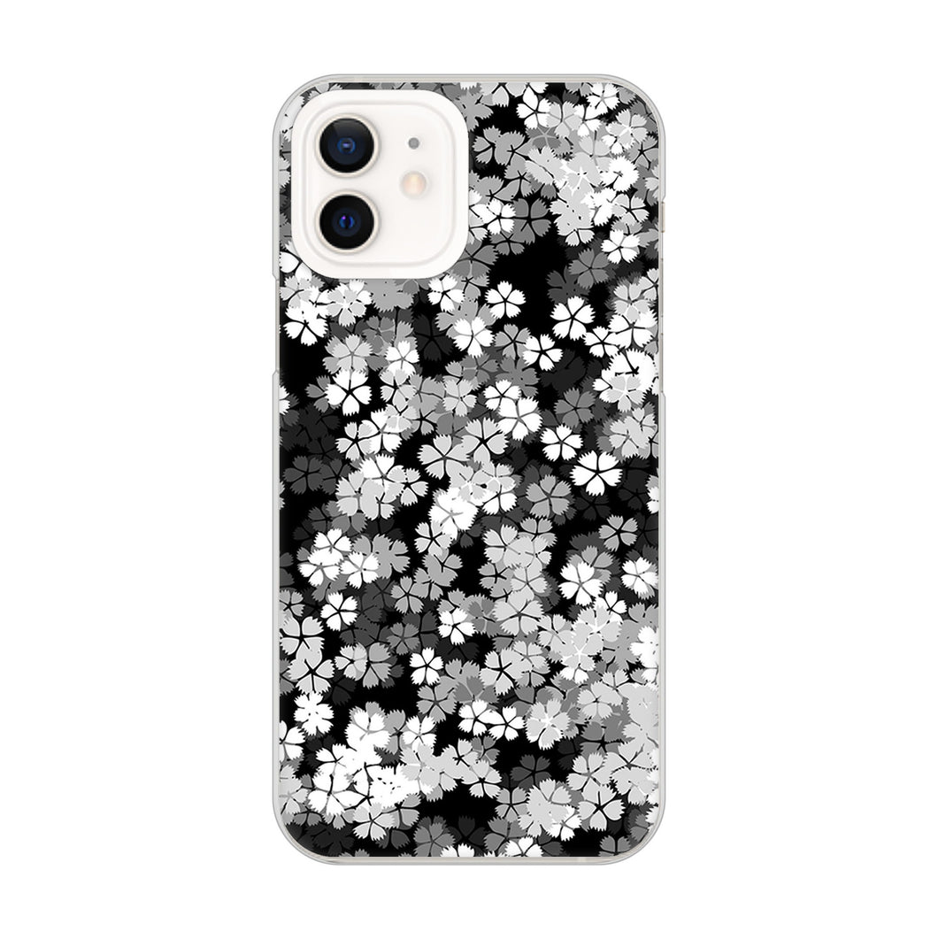 iPhone12 高画質仕上げ 背面印刷 ハードケース 【1332 夜桜】