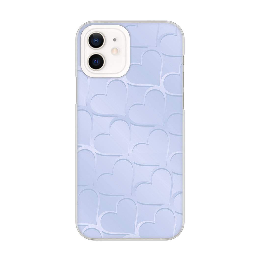 iPhone12 高画質仕上げ 背面印刷 ハードケース かくれハート