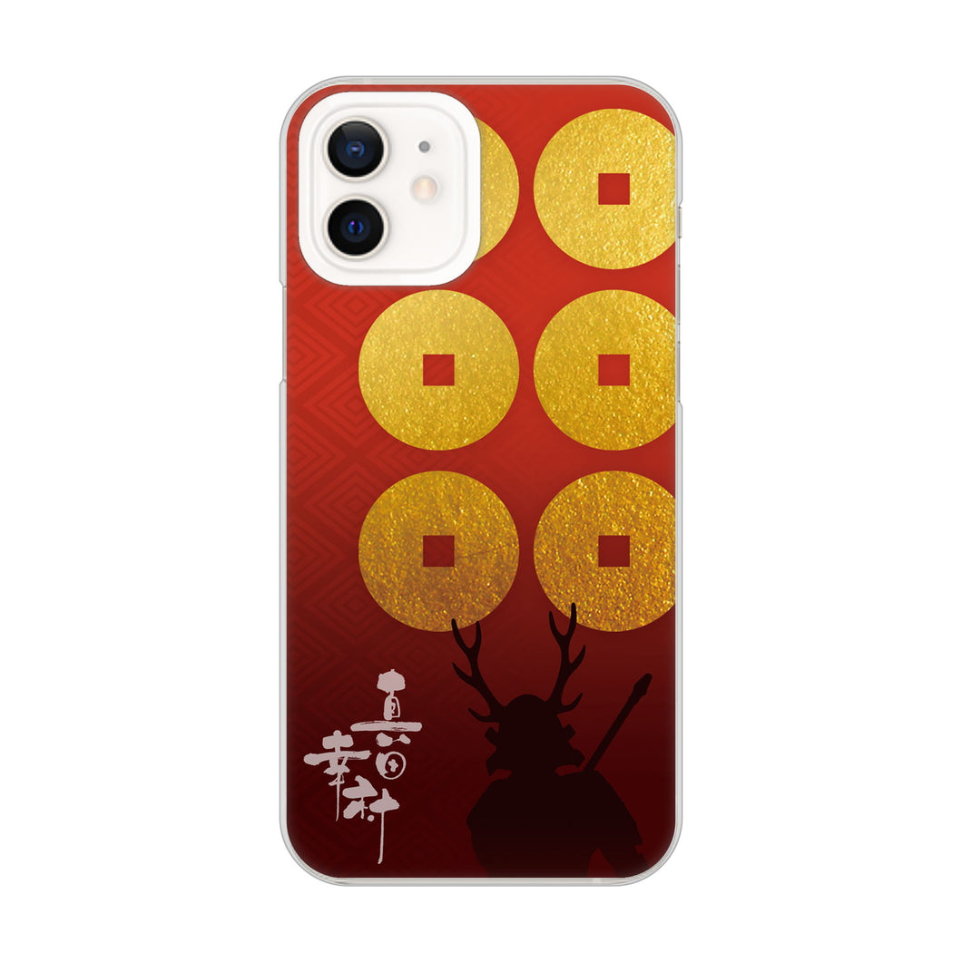 iPhone12 高画質仕上げ 背面印刷 ハードケース 家紋