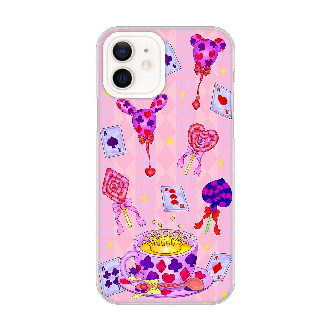 iPhone12 高画質仕上げ 背面印刷 ハードケース むかいあぐる トランプティー