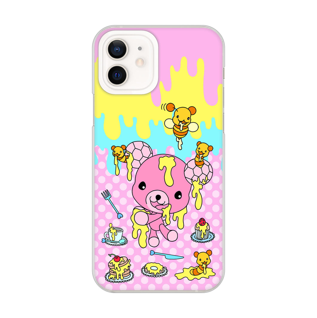 iPhone12 高画質仕上げ 背面印刷 ハードケース むかいあぐる ハニベア