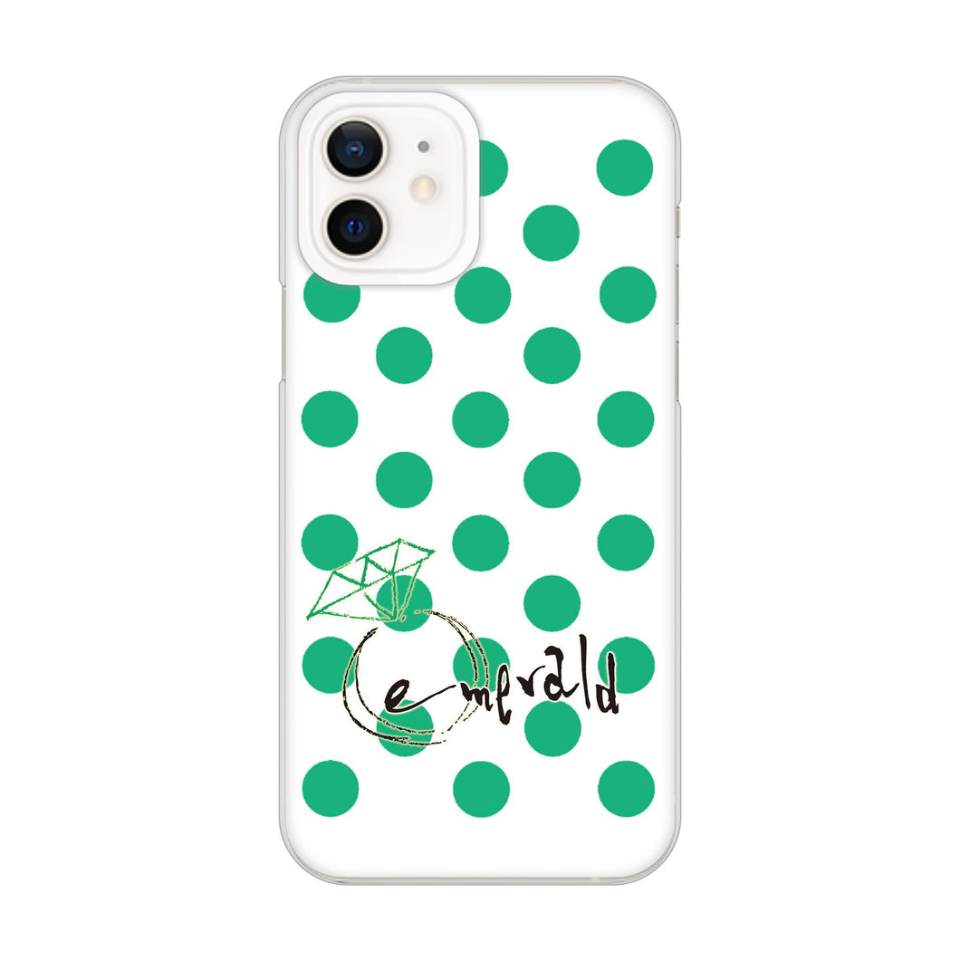 iPhone12 高画質仕上げ 背面印刷 ハードケース 大野詠舟 誕生石