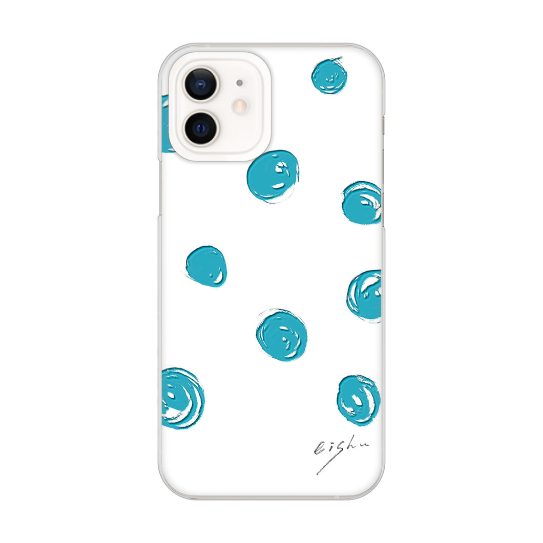 iPhone12 高画質仕上げ 背面印刷 ハードケース 大野詠舟 手描きシンプル