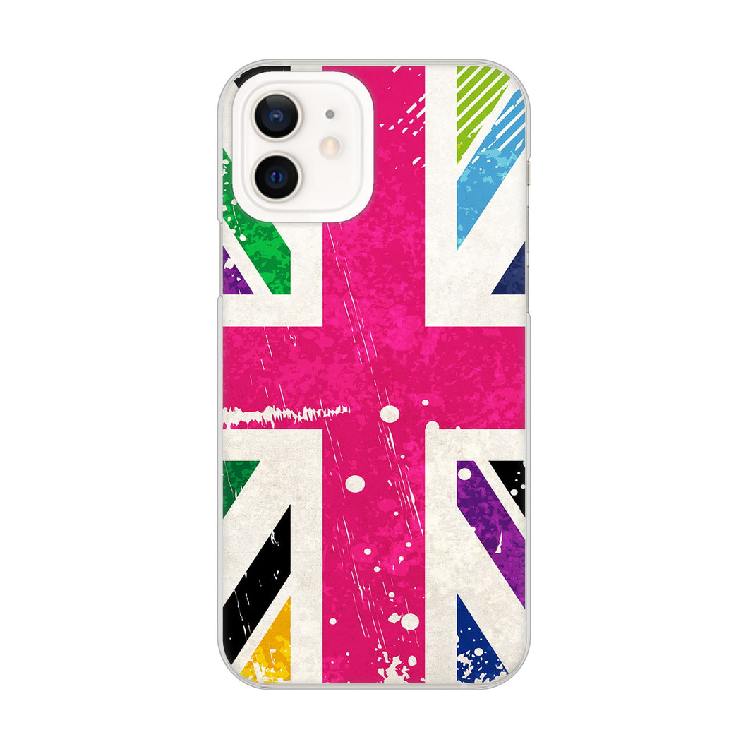 iPhone12 高画質仕上げ 背面印刷 ハードケース ユニオンジャック