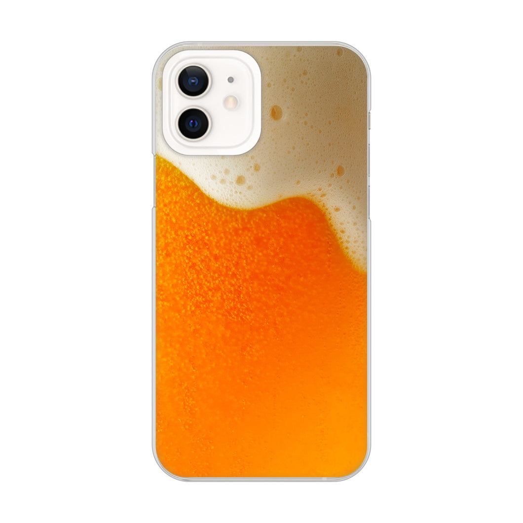 iPhone12 高画質仕上げ 背面印刷 ハードケース 生ビール