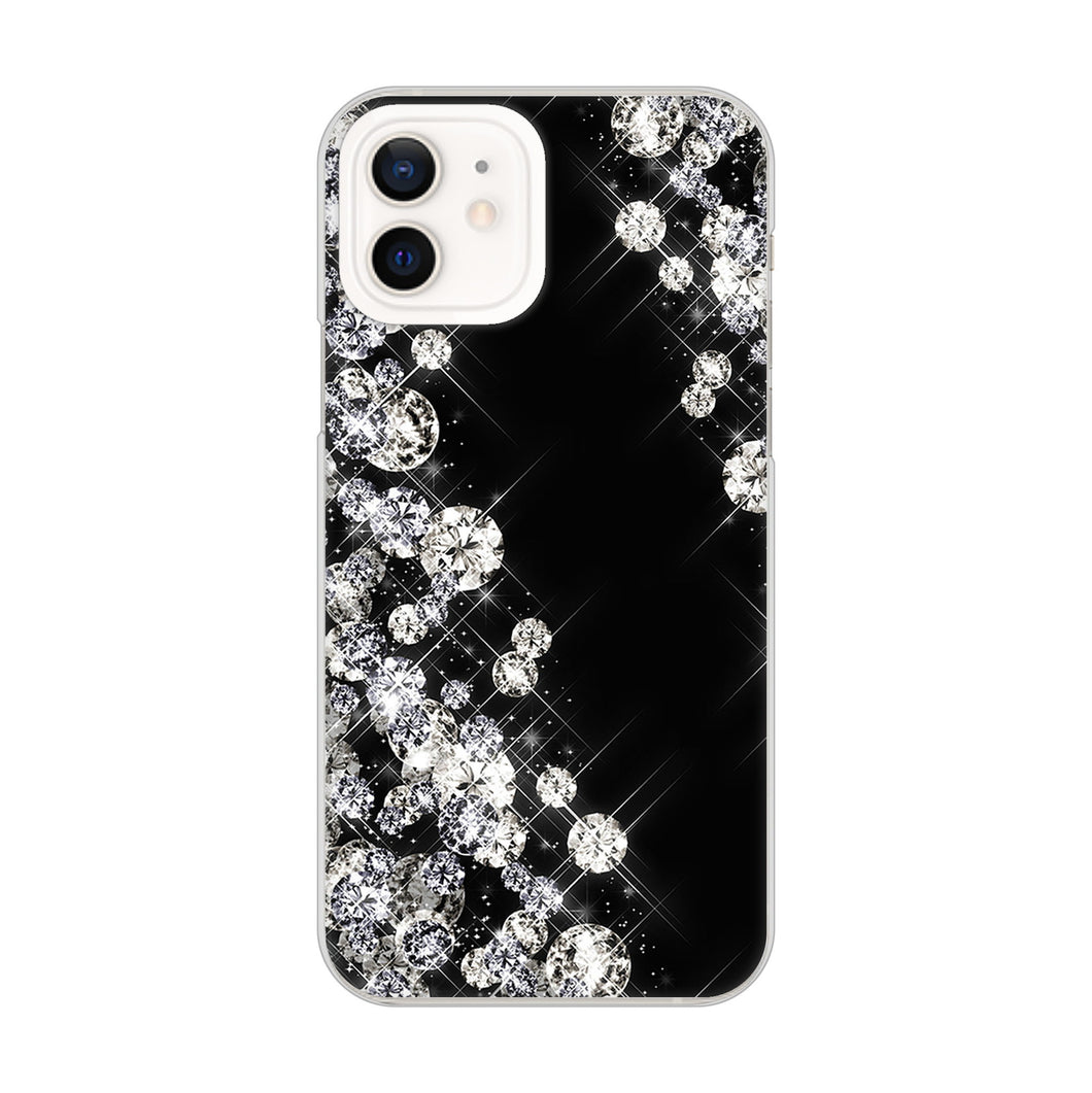 iPhone12 高画質仕上げ 背面印刷 ハードケース 【VA871 ダイヤモンドフレーム】