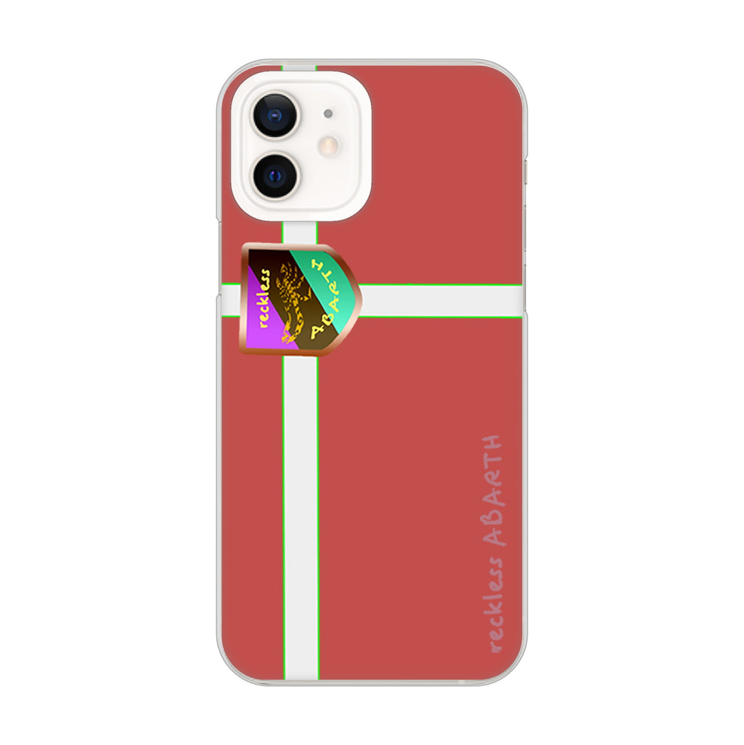 iPhone12 高画質仕上げ 背面印刷 ハードケース アバルト