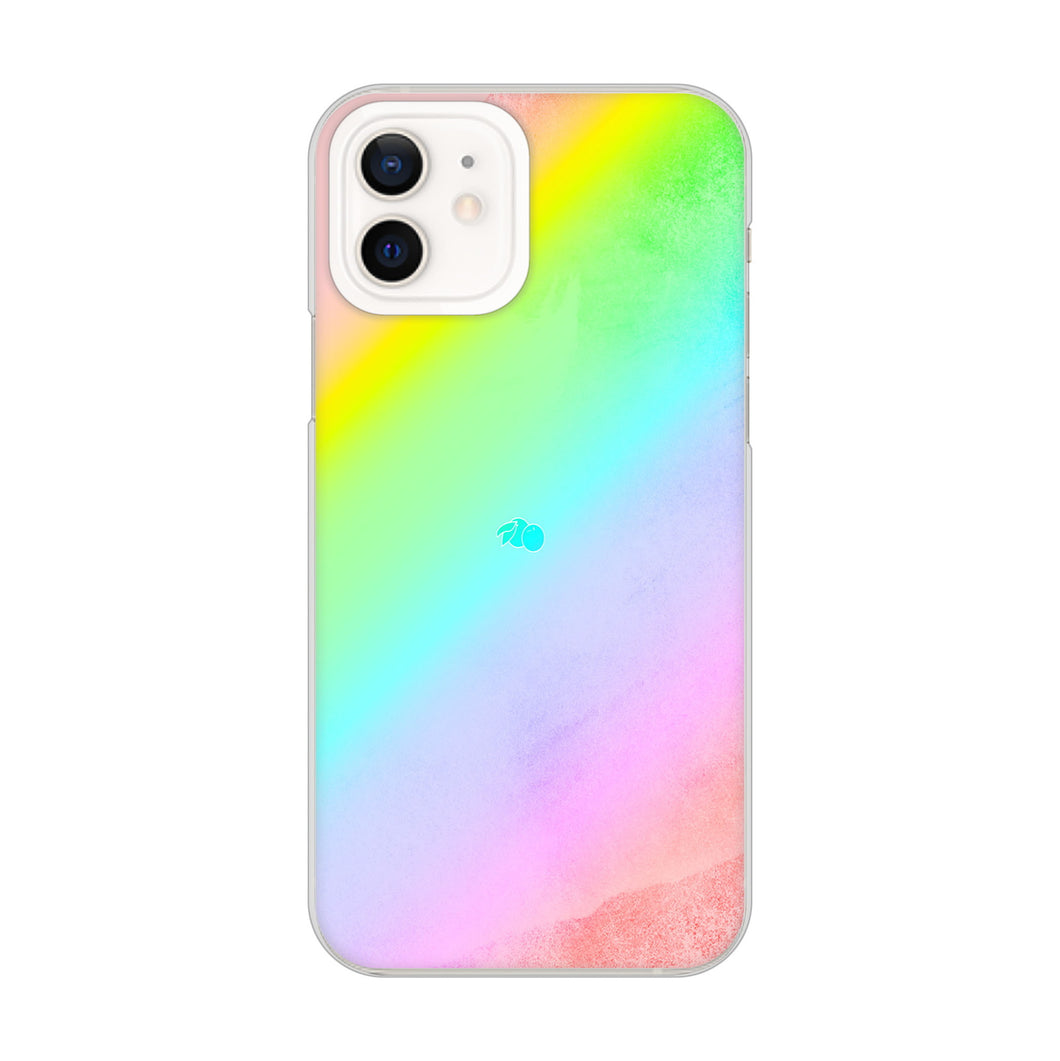 iPhone12 高画質仕上げ 背面印刷 ハードケース パステルアート