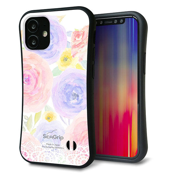 iPhone12 mini スマホケース 「SEA Grip」 グリップケース Sライン 【SC947 ドゥ・パフューム5】 UV印刷