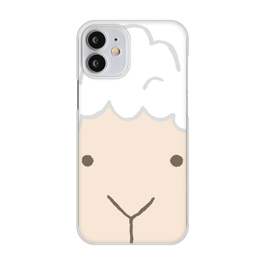 iPhone12 mini 高画質仕上げ 背面印刷 ハードケース ドアップアニマル