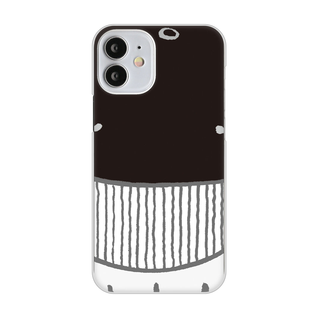 iPhone12 mini 高画質仕上げ 背面印刷 ハードケース ドアップアニマル