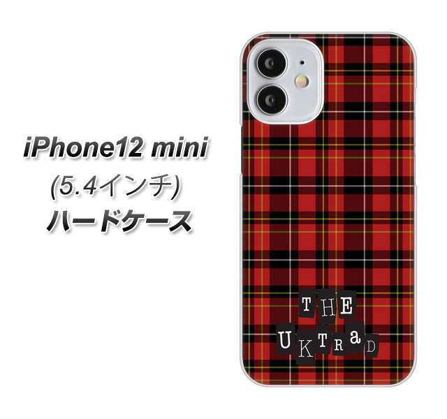 iPhone12 mini 高画質仕上げ 背面印刷 ハードケース 【547 THEチェック】