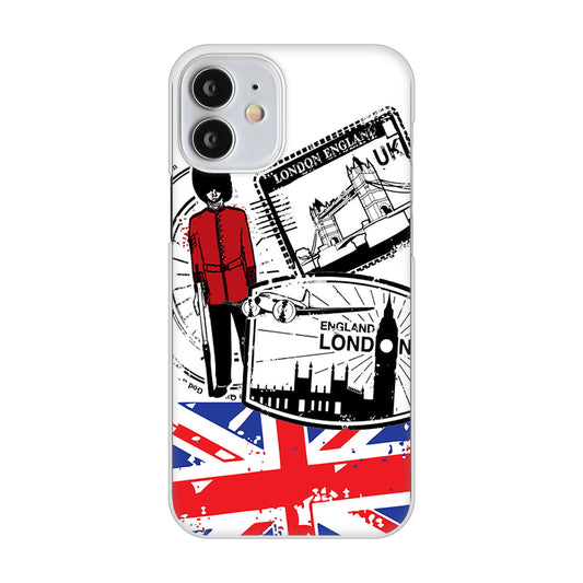 iPhone12 mini 高画質仕上げ 背面印刷 ハードケース イギリスの風景