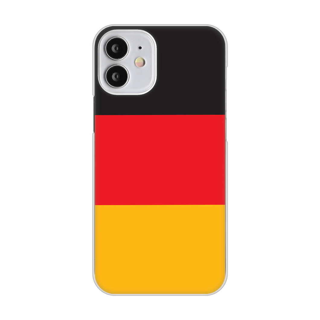 iPhone12 mini 高画質仕上げ 背面印刷 ハードケース 国旗