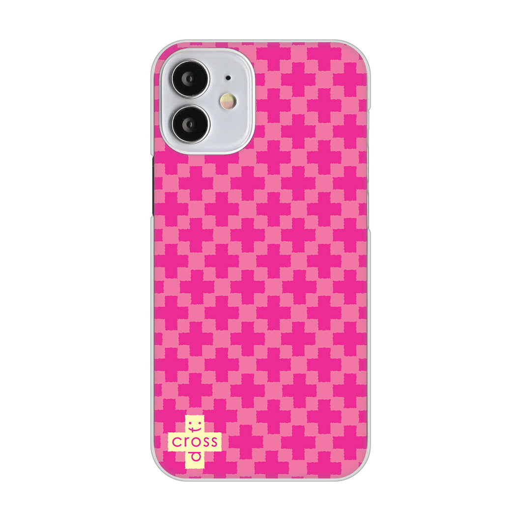 iPhone12 mini 高画質仕上げ 背面印刷 ハードケース クロスドット