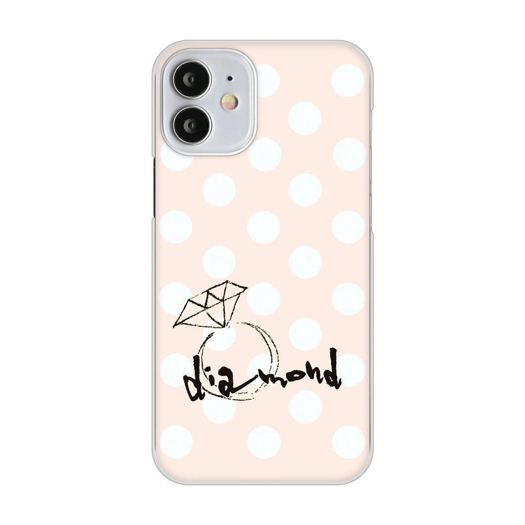 iPhone12 mini 高画質仕上げ 背面印刷 ハードケース 大野詠舟 誕生石