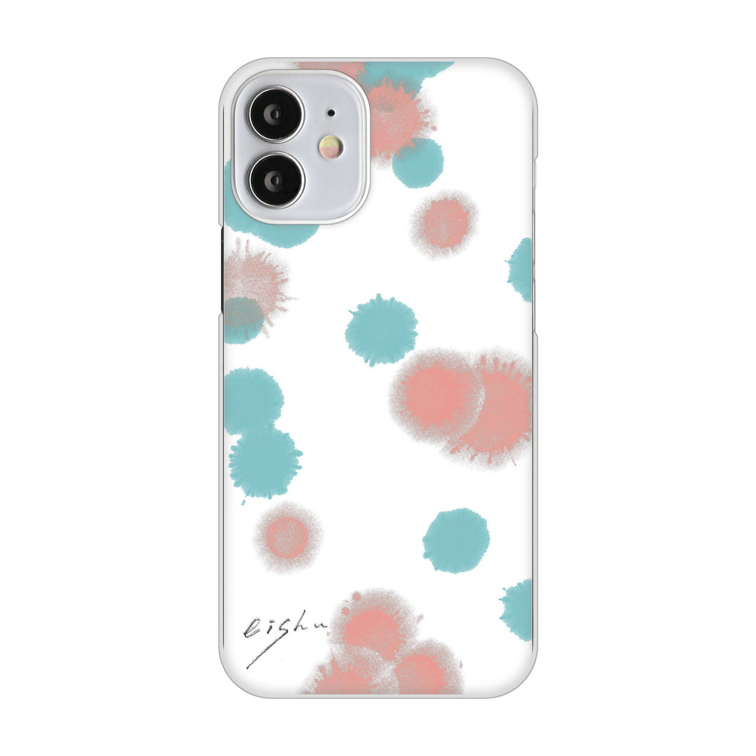 iPhone12 mini 高画質仕上げ 背面印刷 ハードケース 大野詠舟 デザイン筆文字