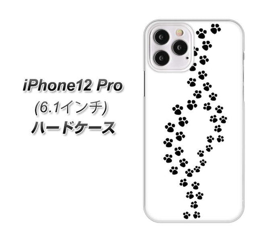iPhone12 Pro 高画質仕上げ 背面印刷 ハードケース 【066 あしあと】