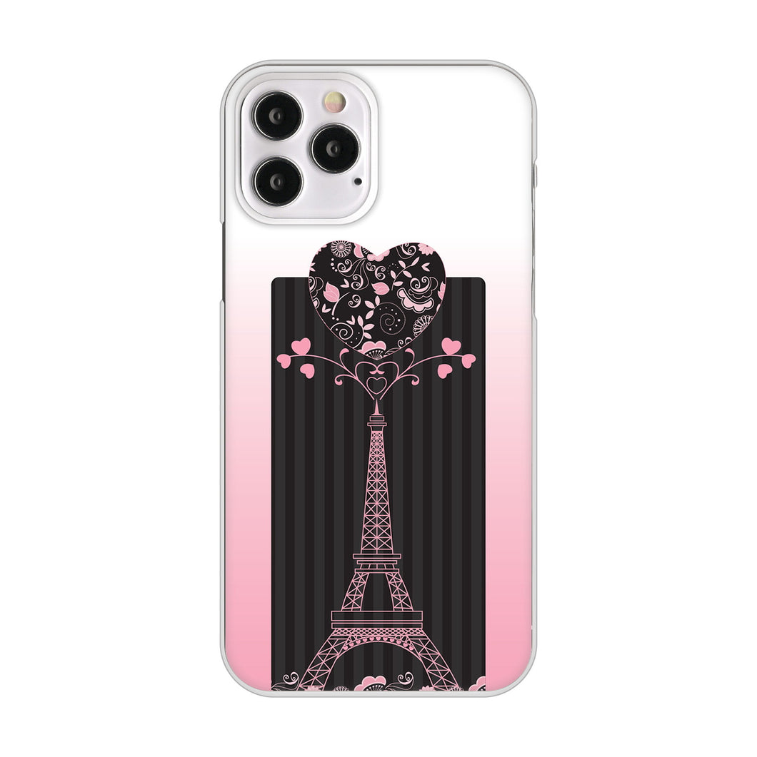 iPhone12 Pro 高画質仕上げ 背面印刷 ハードケース LOVE フランス