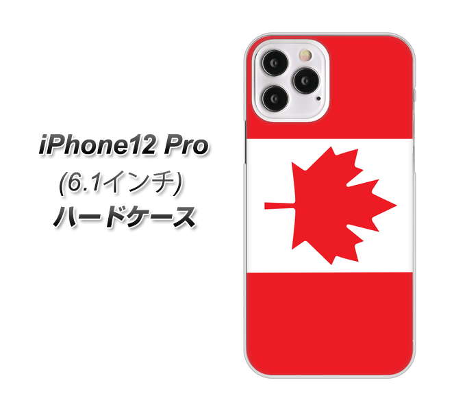 iPhone12 Pro 高画質仕上げ 背面印刷 ハードケース【669 カナダ】