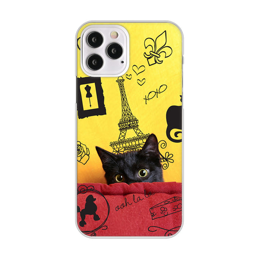 iPhone12 Pro 高画質仕上げ 背面印刷 ハードケース LOVE フランス
