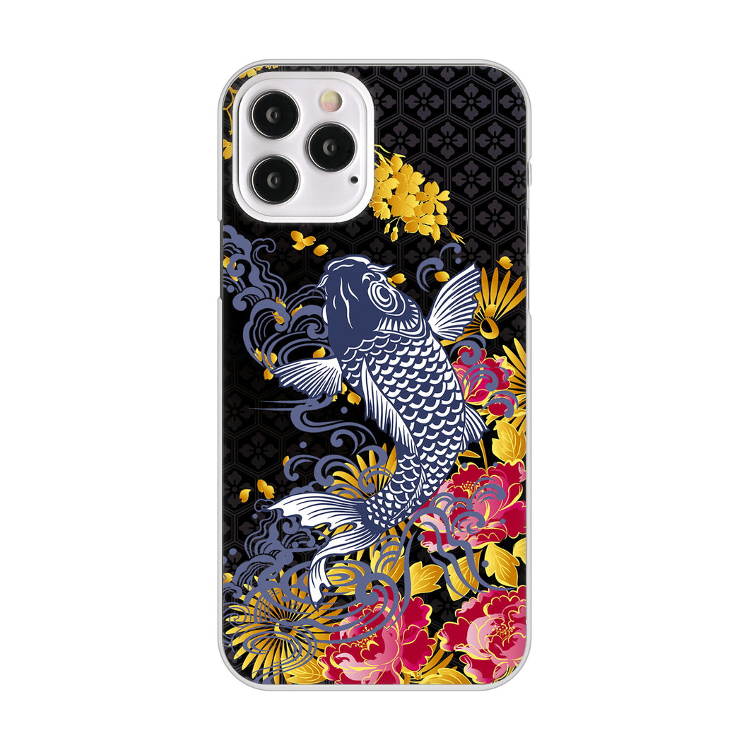 iPhone12 Pro 高画質仕上げ 背面印刷 ハードケース 鯉